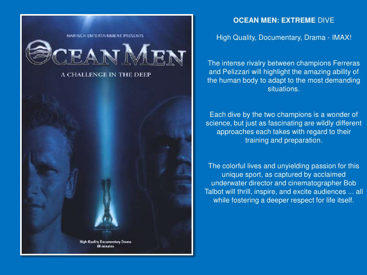 Обложка к фильму Ocean Men Extreme Dive