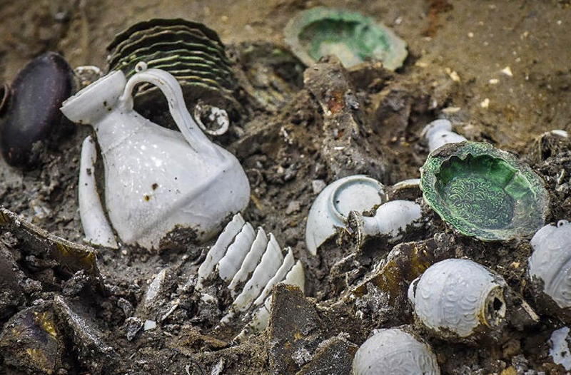 На затонувшем 1 000 лет назад корабле найдены 143 тысячи артефактов