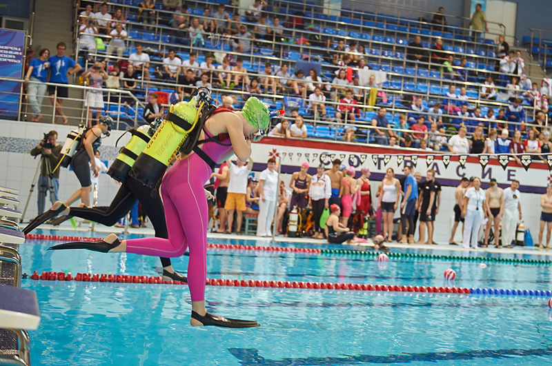 Всероссийские соревнования по подводному спорту в Саранске