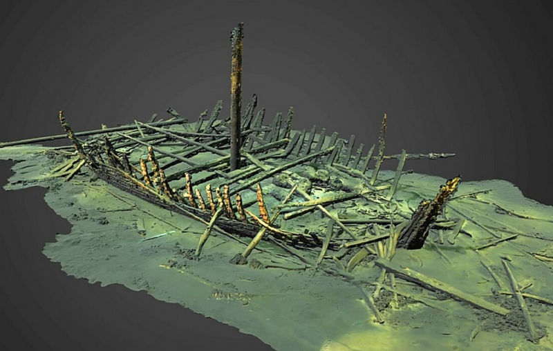 В Швеции найден груженый железом 500-летний корабль
