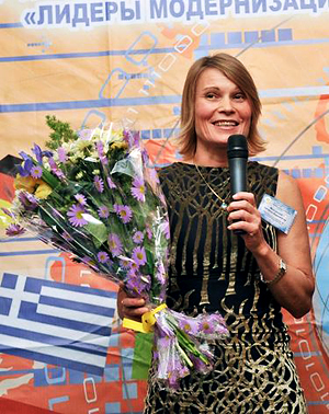 Наталья Молчанова получила награду в номинации «Гордость России»