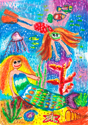 I Всероссийский Интернет конкурс детского рисунка «Подводный мир моими глазами». Итоги 2-го этапа.