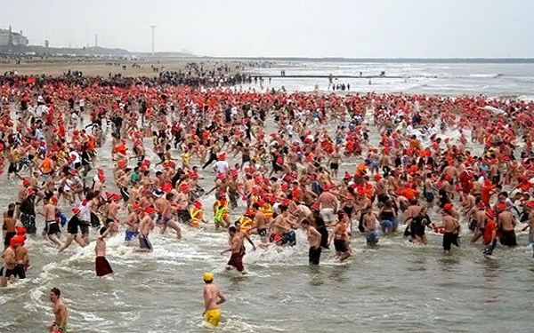 Голландцы на Новый год по традиции пойдут купаться