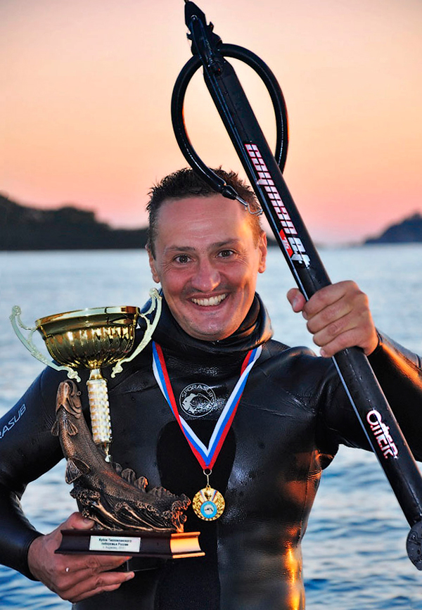 Интервью с победителем Кубка Тихого океана 2013 по подводной охоте