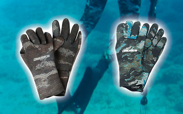Снаряжение для подводной охоты - Перчатки O.ME.R. Brown and Ocean Mimetic