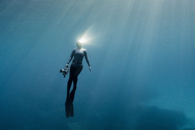 Фотограф Alison BOUNCE о подводной фотографии во Франции