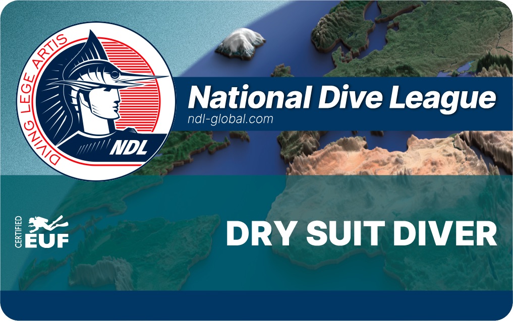 Курс обучения дайвингу NDL Dry Suit Diver
