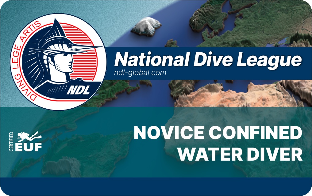 Курс обучения дайвингу NDL Novice Confined Water Diver
