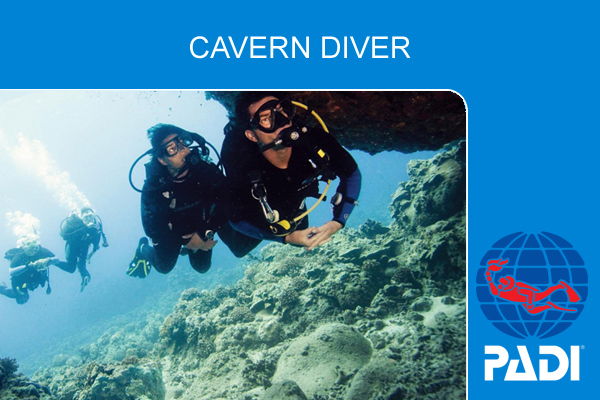 Курс обучения дайвингу PADI Cavern Diver