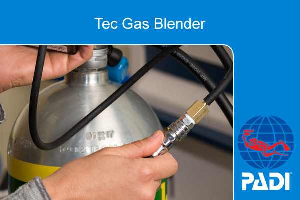Профессиональный курс обучения дайвингу PADI Tec Gas Blender