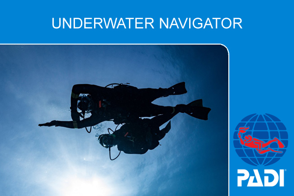 Курс обучения дайвингу PADI Underwater Navigator