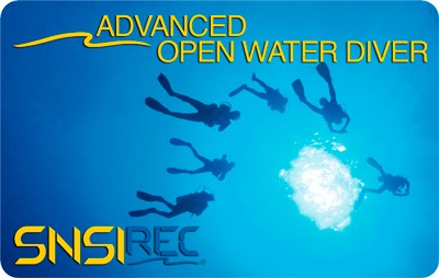 Курс обучения дайвингу SNSI Advanced Open Water Diver