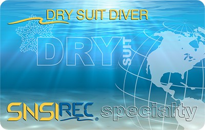 Курс обучения дайвингу SNSI Dry Suit Diver