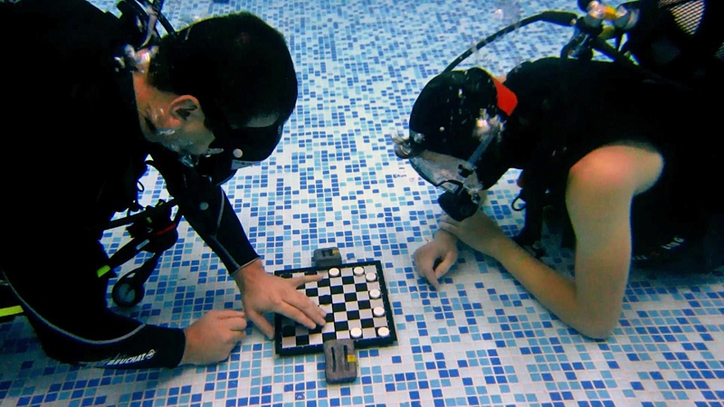 В Ивановской обл. состоялся первый турнир по подводным шашкам