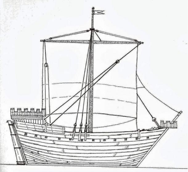Найден корабль, затонувший с грузом золота 550 лет назад