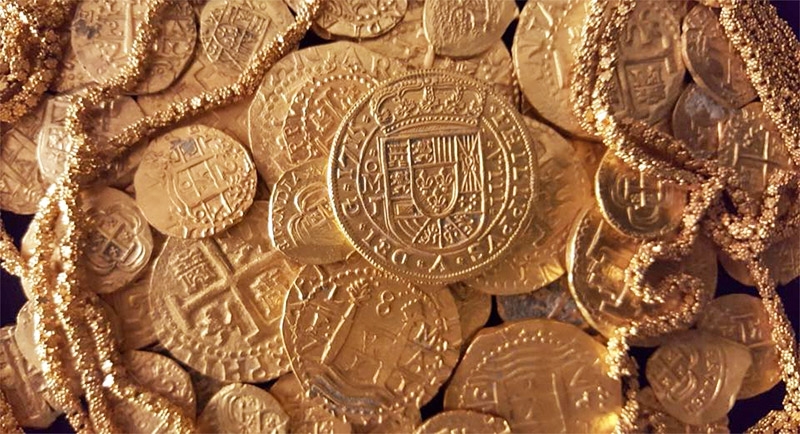 Охотники за затонувшими сокровищами нашли золота на 4,5 млн $ 