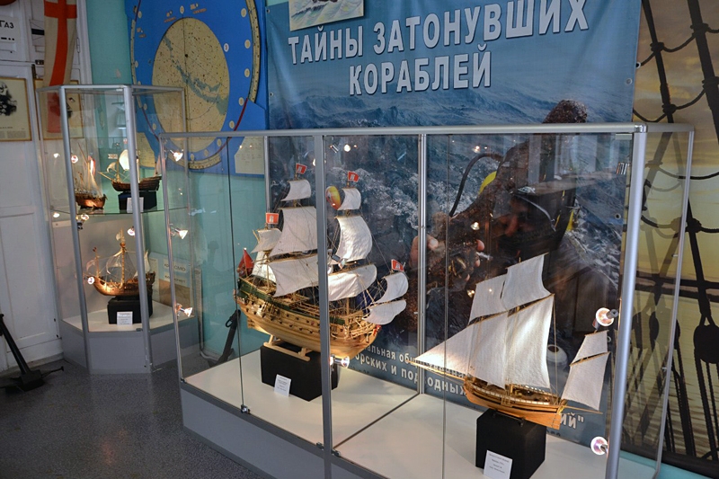 Выставка «Знаменитые парусники» открылась в Туле