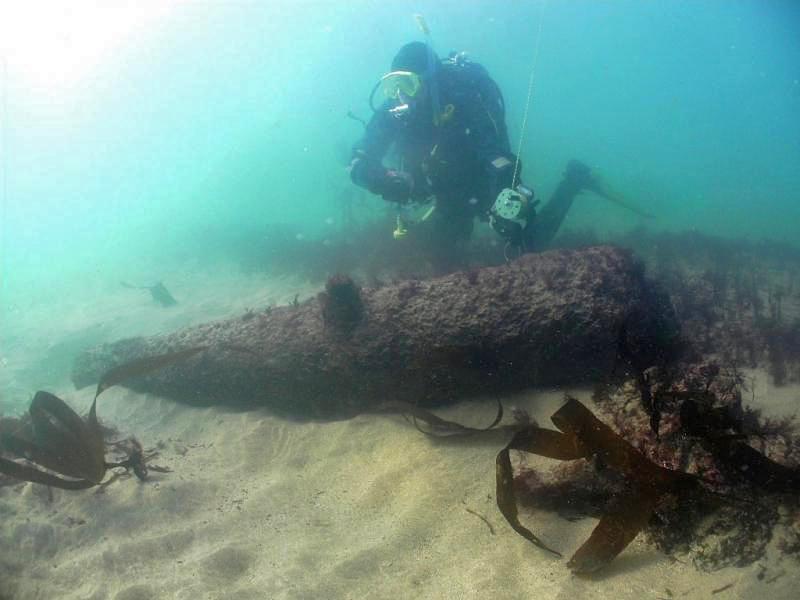 Дайверы во второй раз нашли затонувший корабль XVII века