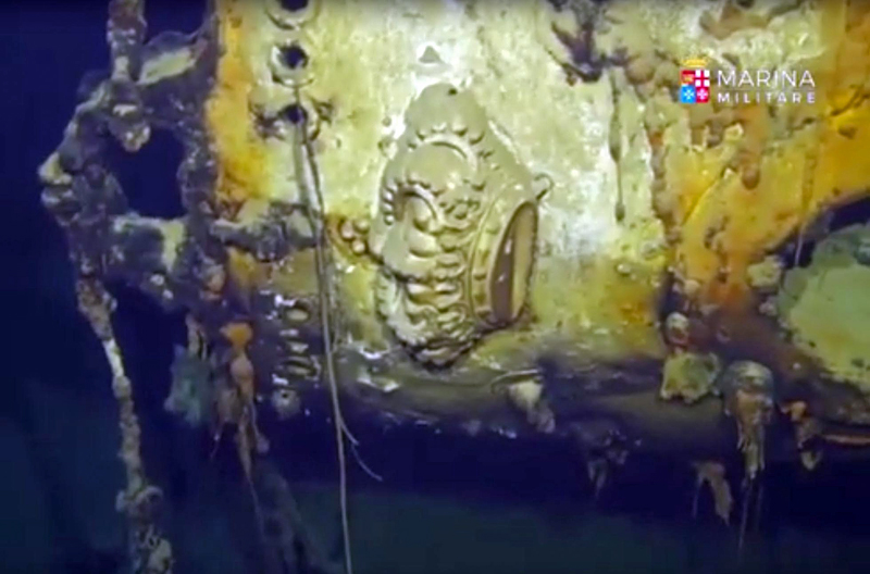 Итальянский военный корабль найден спустя 77 лет