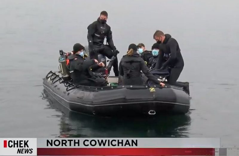 Канадские военные дайверы провели операцию по спасению крабов