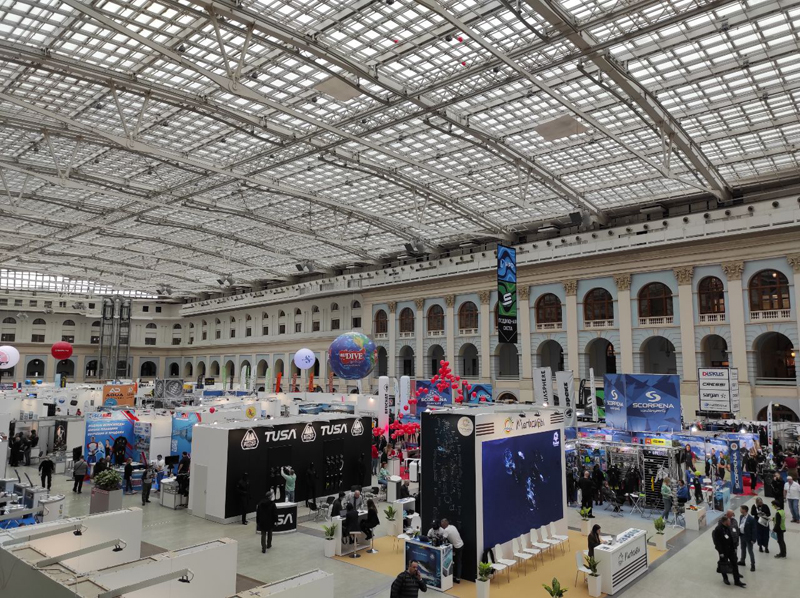 Выставка Moscow Dive Show 2022 стартовала. Ждем вас на нашем стенде!