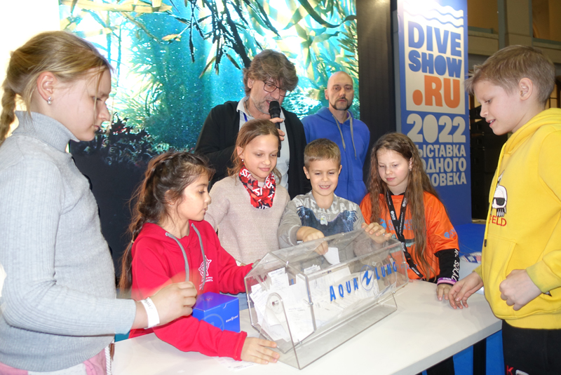 Итоги розыгрыша компьютера Aqua Lung на Moscow Dive Show