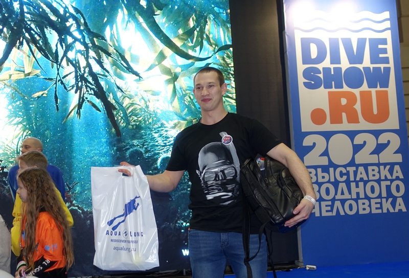 Итоги розыгрыша компьютера Aqua Lung на Moscow Dive Show