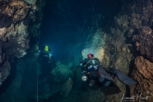 Новый рекорд глубины погружения в пещеру – 308 метров
