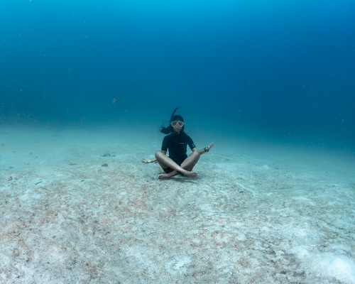 Медитация в океане