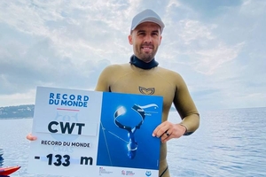 133 метра - новый рекорд глубины во фридайвинге