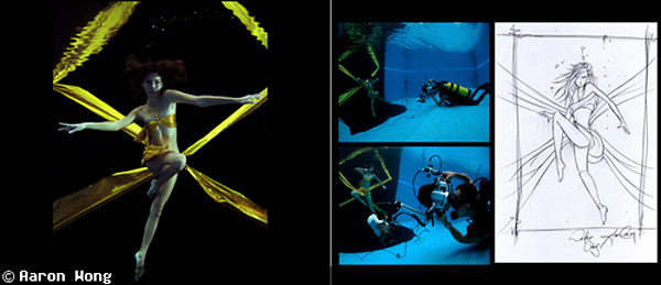 Фэшн-фотография под водой - как это работает