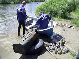День очистки водоёмов с Группой компаний RuDive