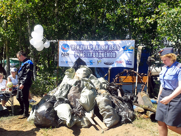 День очистки водоёмов-2011: дайверы дали бой мусору!