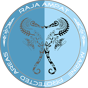 Символ морского заповедника Раджа Ампат (Индонезия)