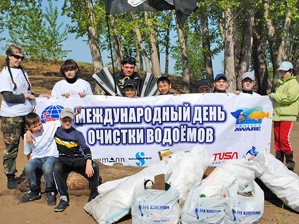 День очистки водоёмов-2012: дайверы дали бой мусору!