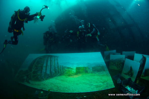 Школа подводной живописи на «Золотом дельфине 2012»