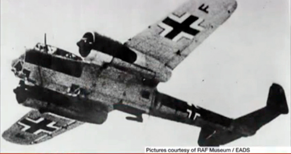 Немецкий бомбардировщик Dornier Do 17 поднят со дна моря