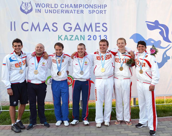 Вторые Всемирные Игры CMAS прошли в Казани