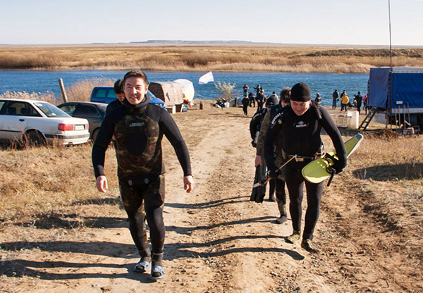 Итоги соревнований по подводной охоте в Рудном