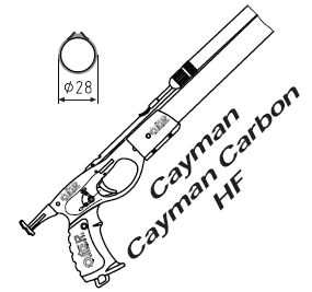 Ружье для подводной охоты O.ME.R. Carbon