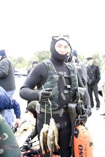 Подводная охота: соревнования на приз мэра Москвы. Фотоотчет.